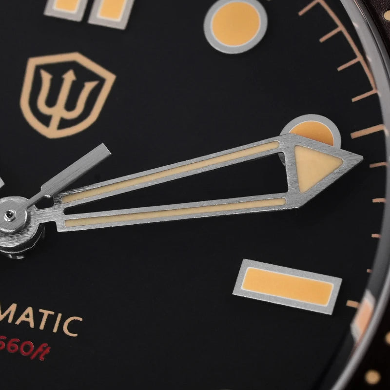 Watchdives WD007 V4 Mens Watches PT5000 Automatic Movement Nylon Strap Watch 200m Waterproof Mechanical Watches with Gift Box