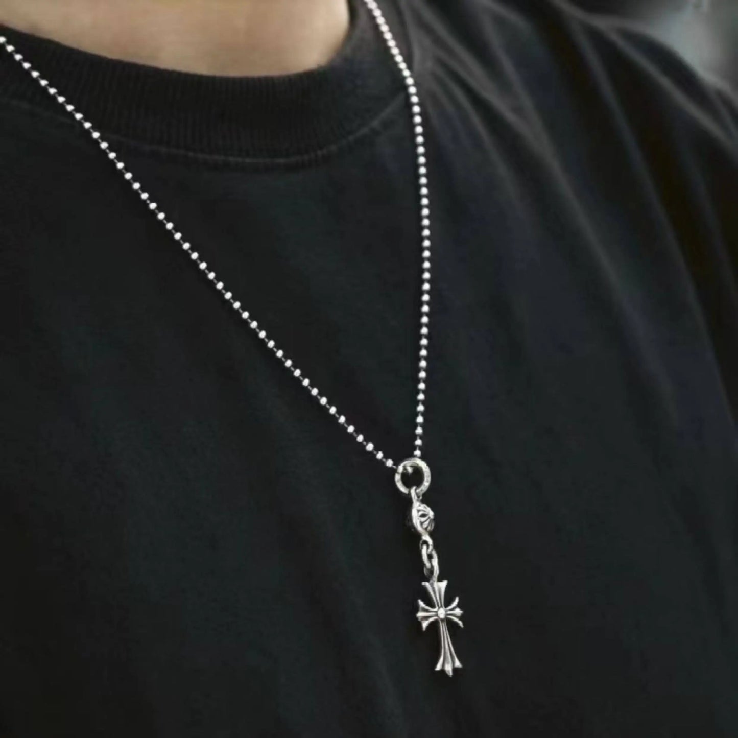 New Necklace for Men and Women, Vintage Style, Same High-end Fashion Accessory 925 Silver
