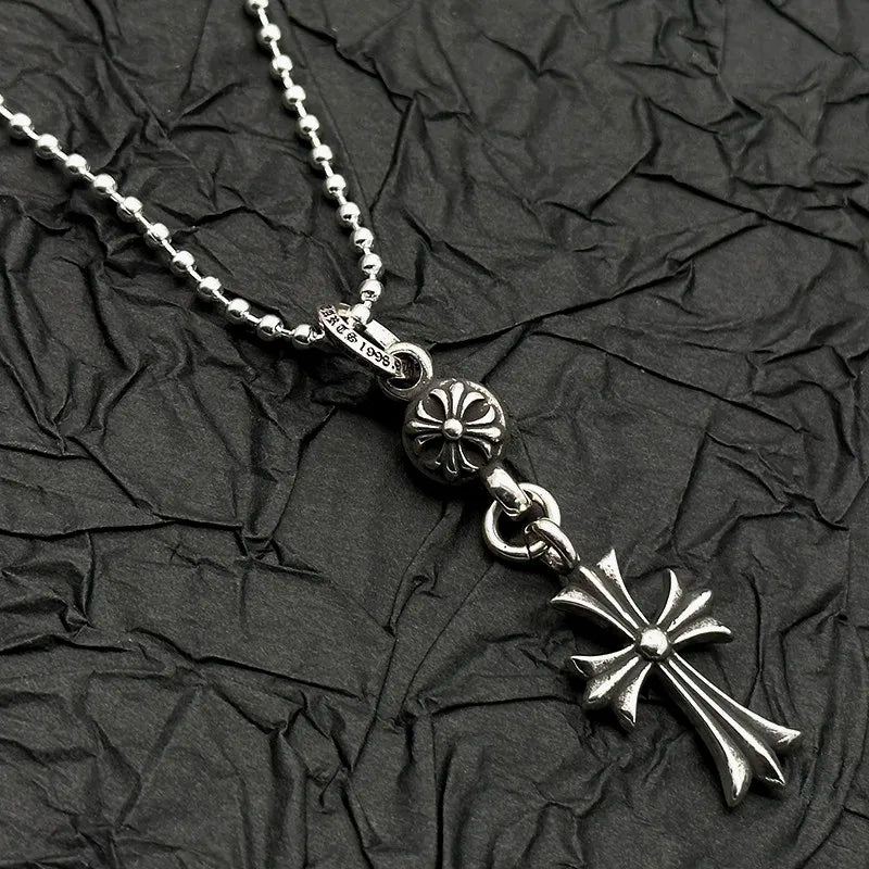 New Necklace for Men and Women, Vintage Style, Same High-end Fashion Accessory 925 Silver
