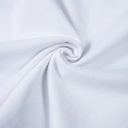 2026 New Men's loose T-shirt black and white color, round collar design,suitable for street casual wear short-sleeved style