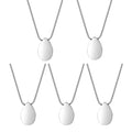 *X07A 5X Personalized Teardrop Shape of Waterdrop Cremation Urn Necklace with Fill Kit for Ashes Cremation Jewelry