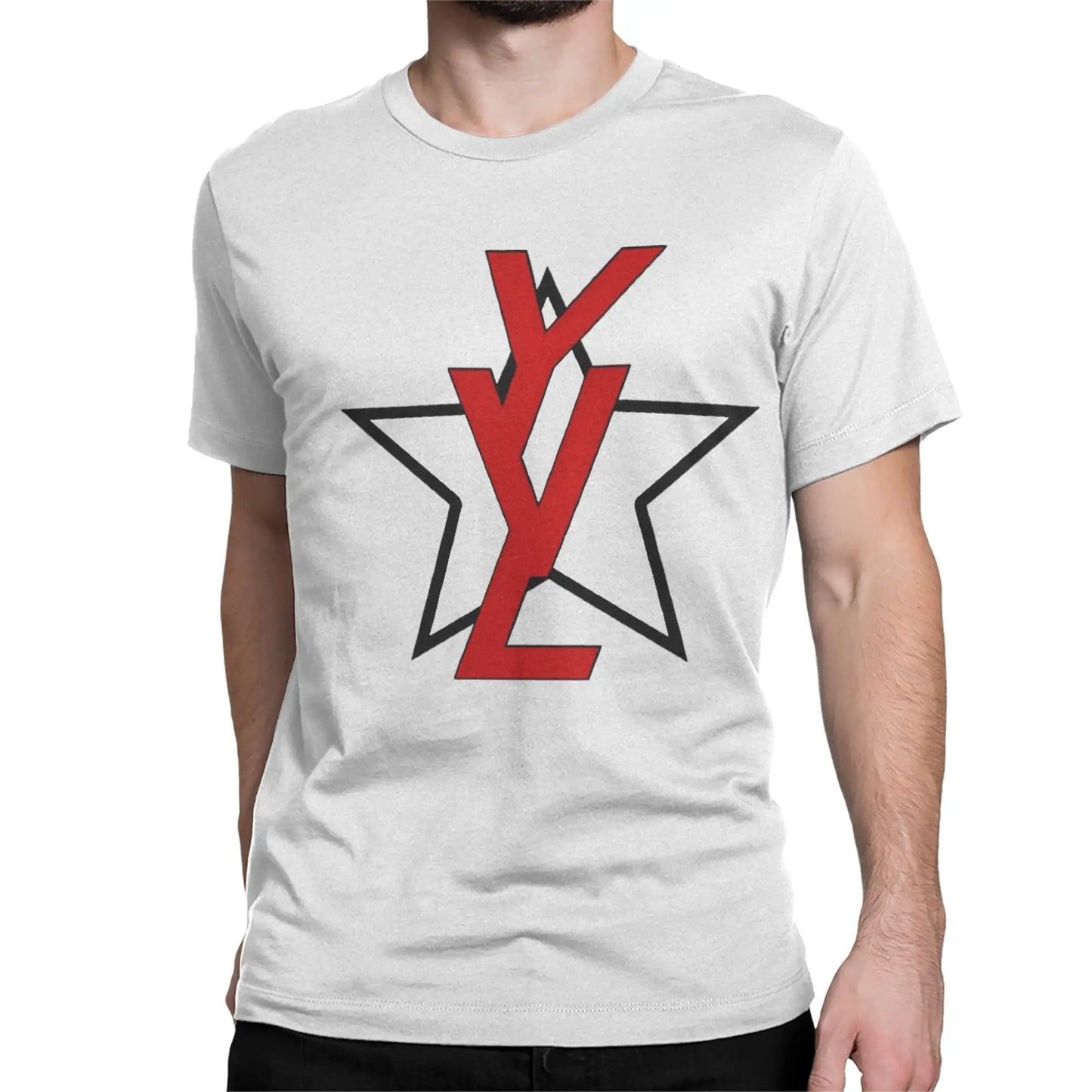 Playboi Carti YVL Logo for Men Women T Shirts  Leisure Tees Short Sleeve Round Collar T-Shirts Cotton Birthday Gift Tops